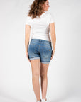 Jeans Shorts Lang | Stone Wash
