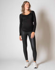 Legging Glanzend | Zwart
