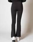 Leggings Flared | Schwarz