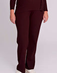 Pants Knit | Burgundy