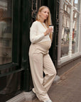 Pants Wide Leg | Clay