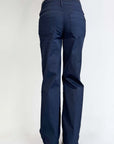 Pants Julia Cotton Wide leg | Navy