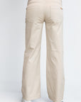 Pants Julia Cotton Wide leg | Sand