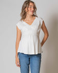 Shirt sh.sl Nursing Ecovero | Off White