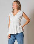 Shirt sh.sl Nursing Ecovero | Off White
