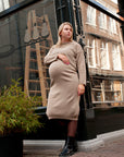 Dress Twinset + Cropped Sweater | Sand