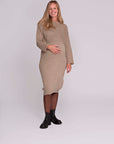 Dress Twinset + Cropped Sweater | Sand