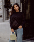 Lace Top | Black