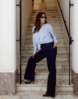 Jeans Wide Leg B999Jill 32 | Dark Wash