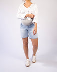 Jeans short Long | Light Wash