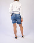 Jeans short Long | Stone Wash
