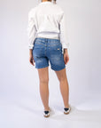 Jeans short Long | Stone Wash