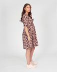 Dress Short | AOP Pink Leopard