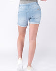 Jeans Shorts Lang | Helle Waschung