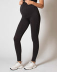 Nahtlose Leggings | Schwarz