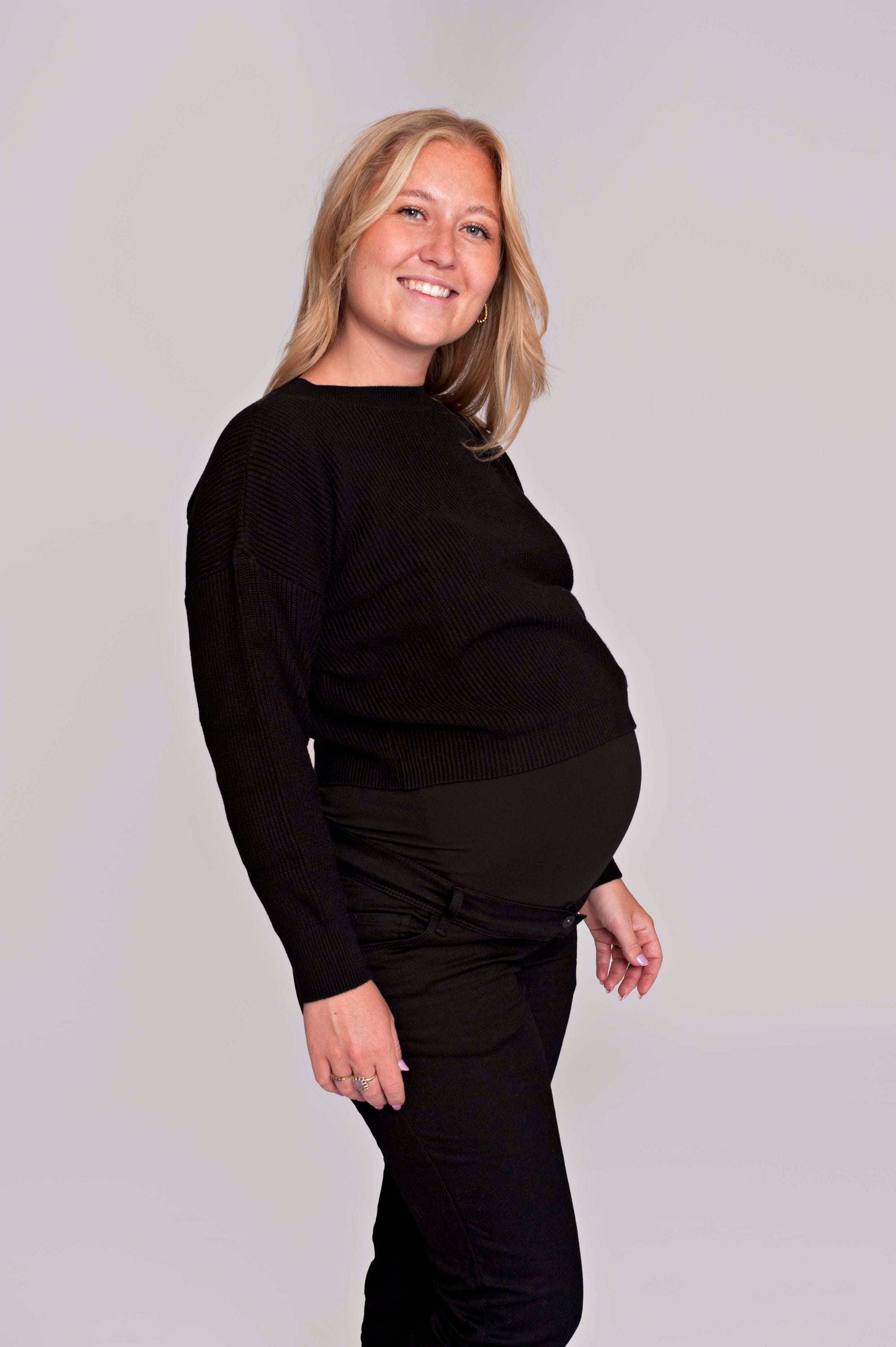 Knit Cropped | Black