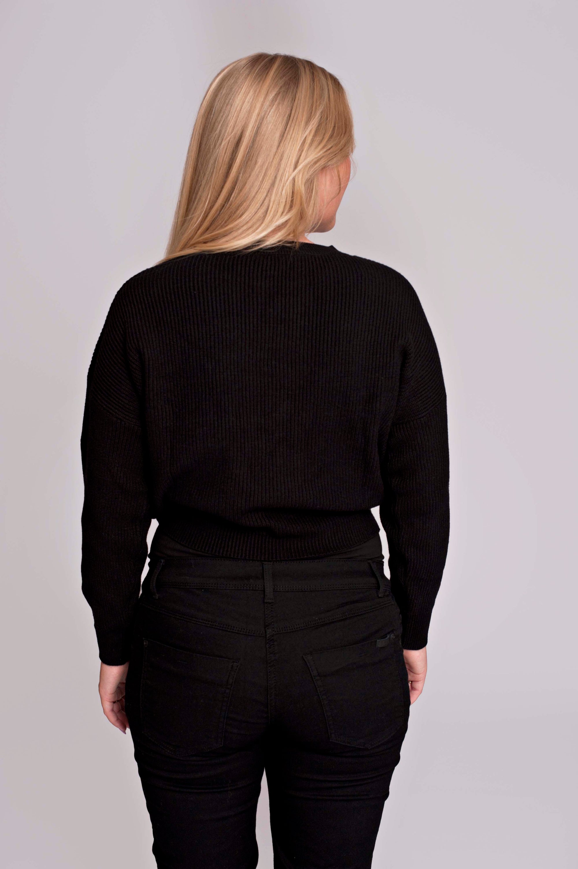 Knit Cropped | Black