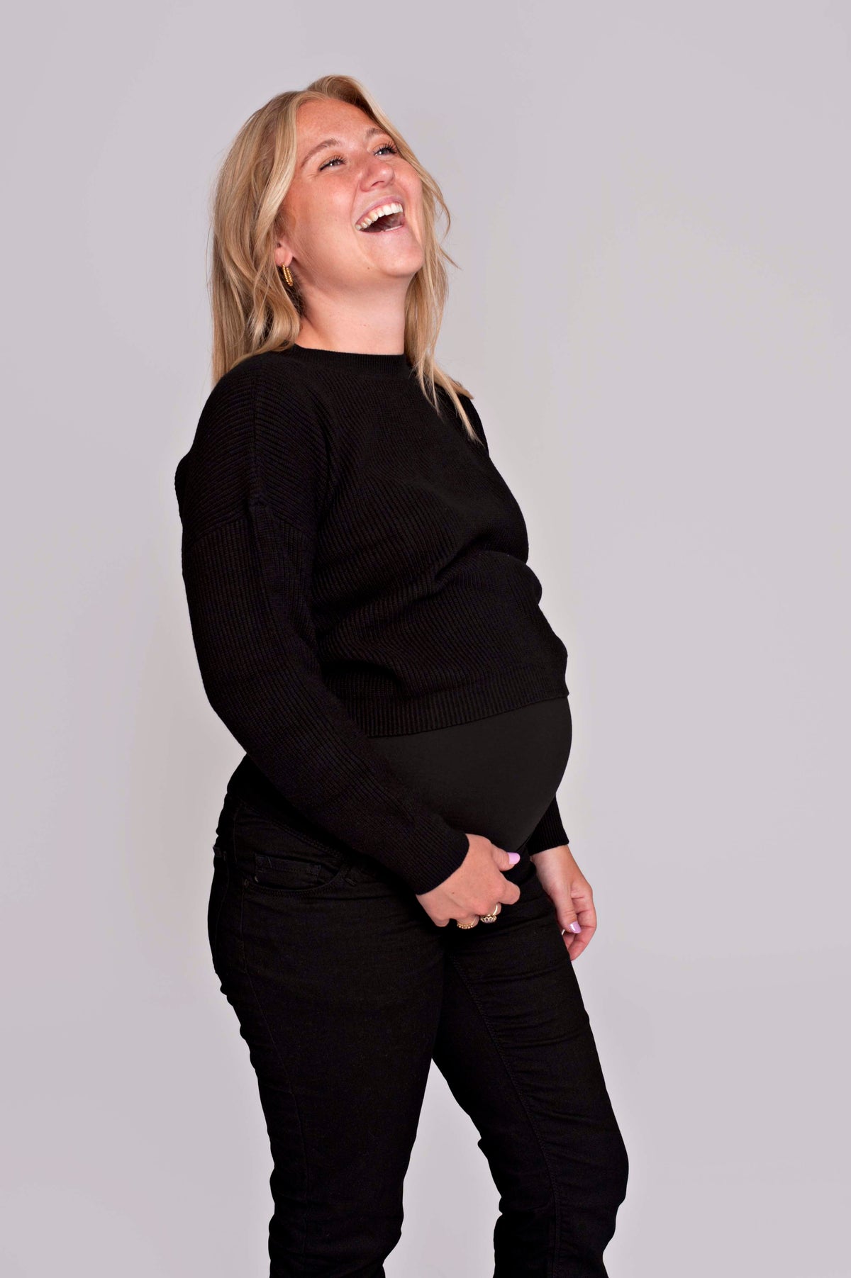 Knit Cropped | Black