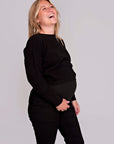 Knit Cropped | Black