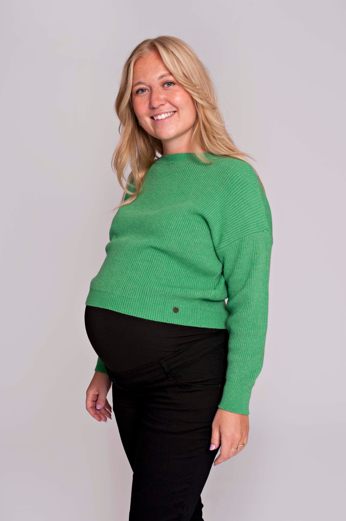 Knit Cropped | Green