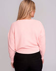 Strick-Crop | Blush
