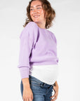 Knit Cropped | Lilac