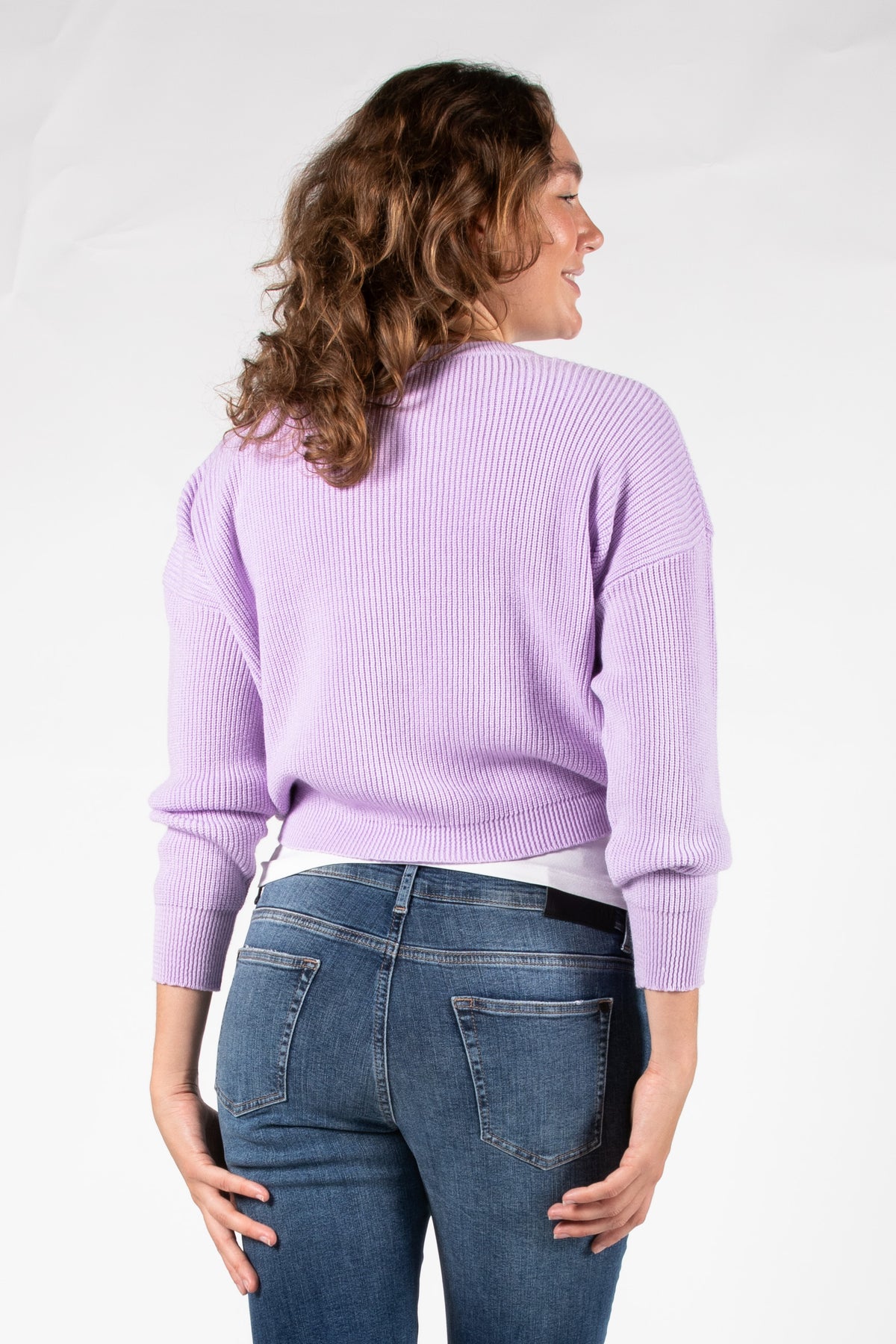 Knit Cropped | Lilac