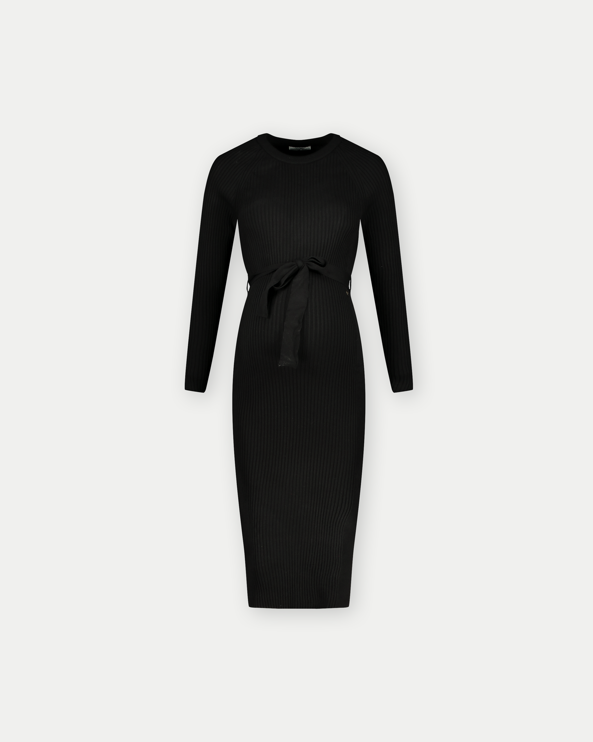 Dress Knit Belt long Sleeves | Black