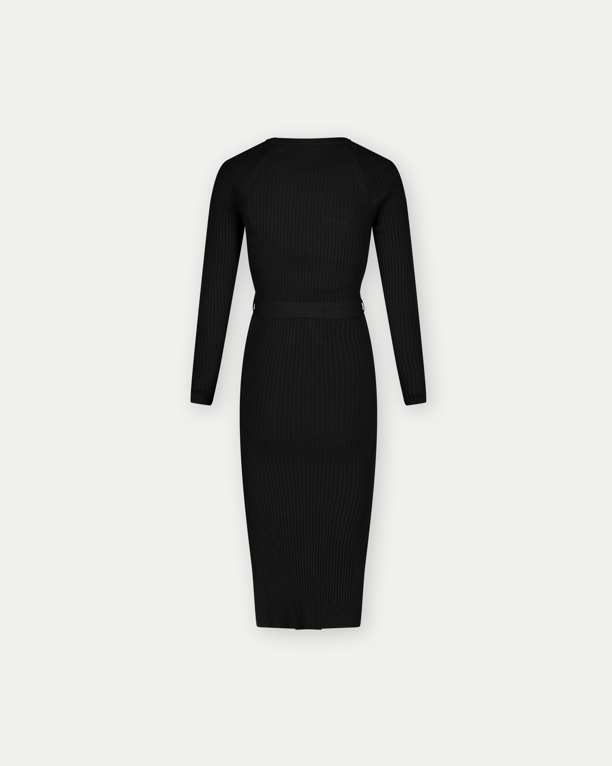 Dress Knit Belt long Sleeves | Black