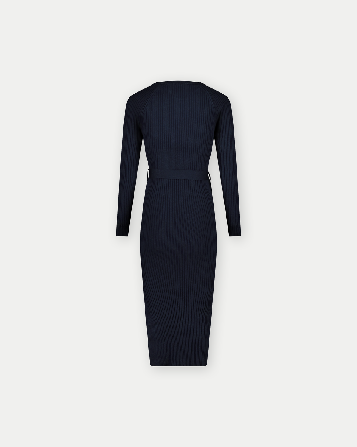 Dress Knit Belt long Sleeves | Navy Blue