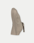 Shirt gebreide riem lange mouwen | Zand