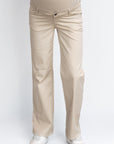 Pants Julia Cotton Wide leg | Sand