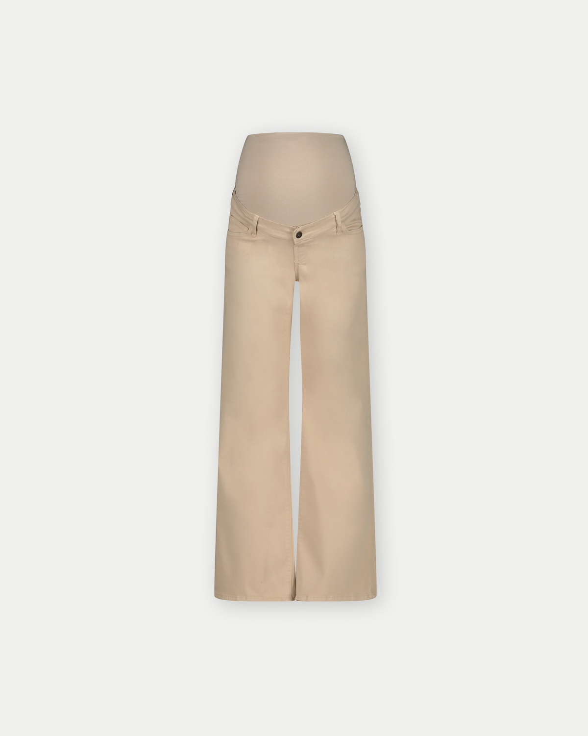 Pants Julia Cotton Wide leg | Sand