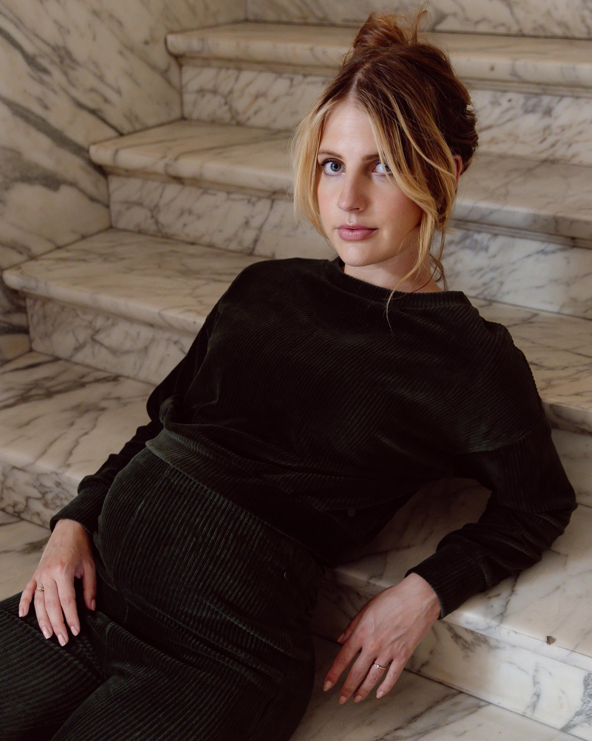 Rib Sweater | Olive