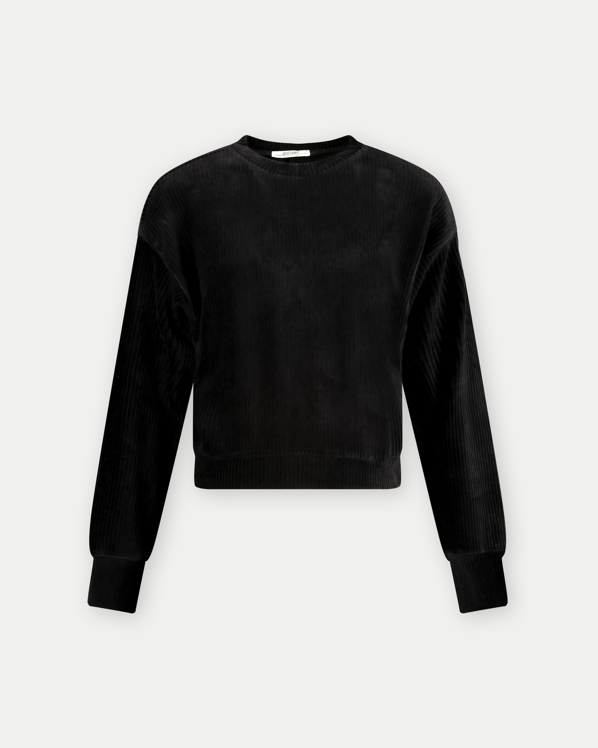 Rib Sweater | Black