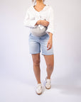 Jeans short Long | Light Wash