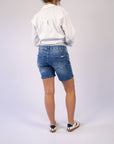 Jeans short Long | Stone Wash