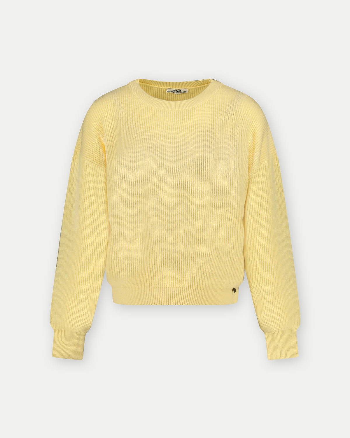 Knit Cropped | Soft Yellow