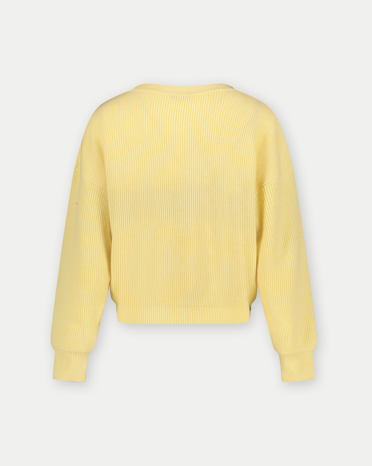Knit Cropped | Soft Yellow