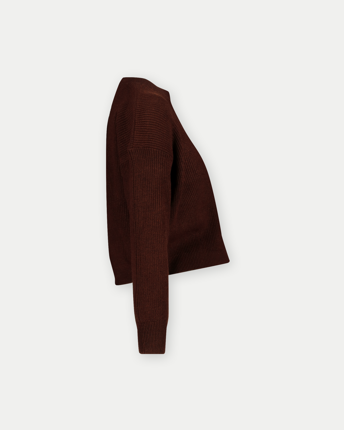 Knit Cropped | Brown