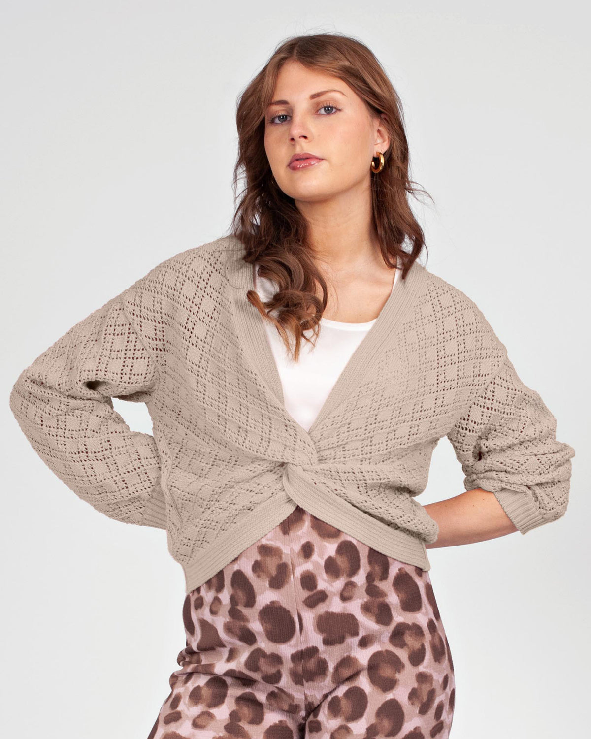 Cardigan | Sand
