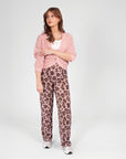 Pants | AOP Pink Leopard