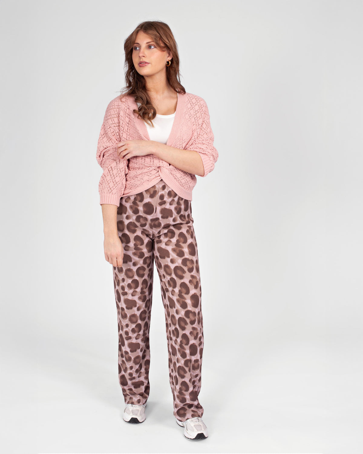 Pants | AOP Pink Leopard