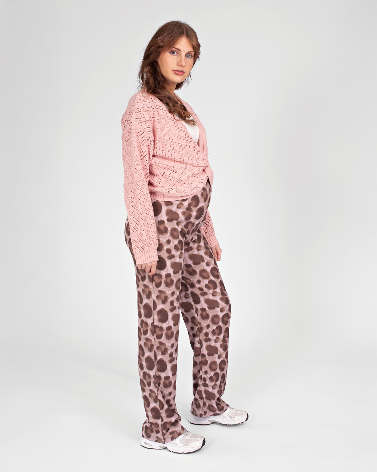 Pants | AOP Pink Leopard
