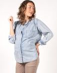 Bluse Denim | Helle Waschung