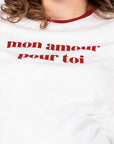 Hemd Mon Amour | Rot