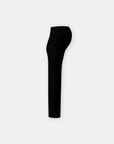 Broek fluweel flared | zwart