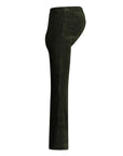 Pants Velvet Flared | Olive